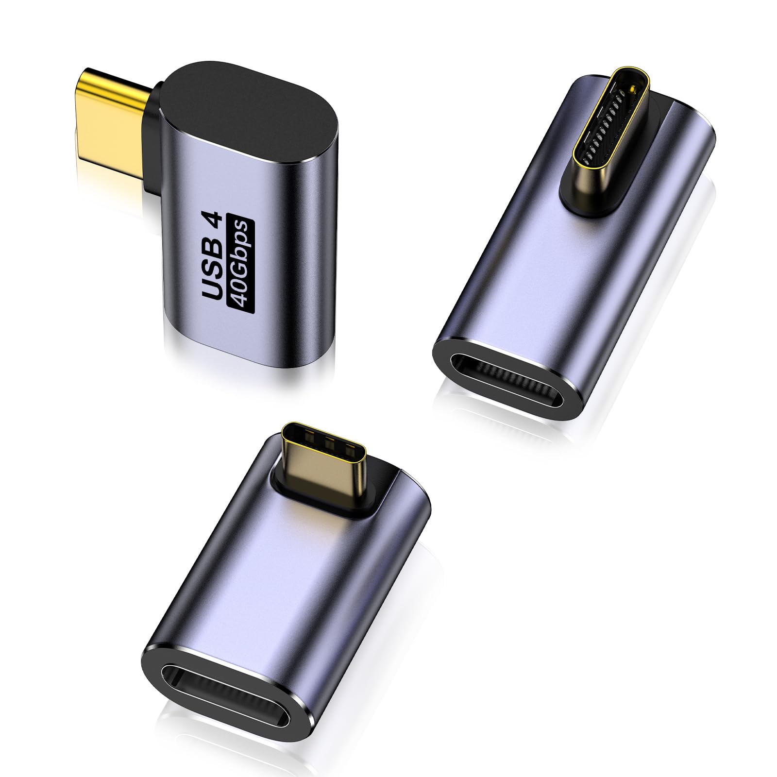 Hycago USB C Winkelstecker 90 Grad (3PCS)