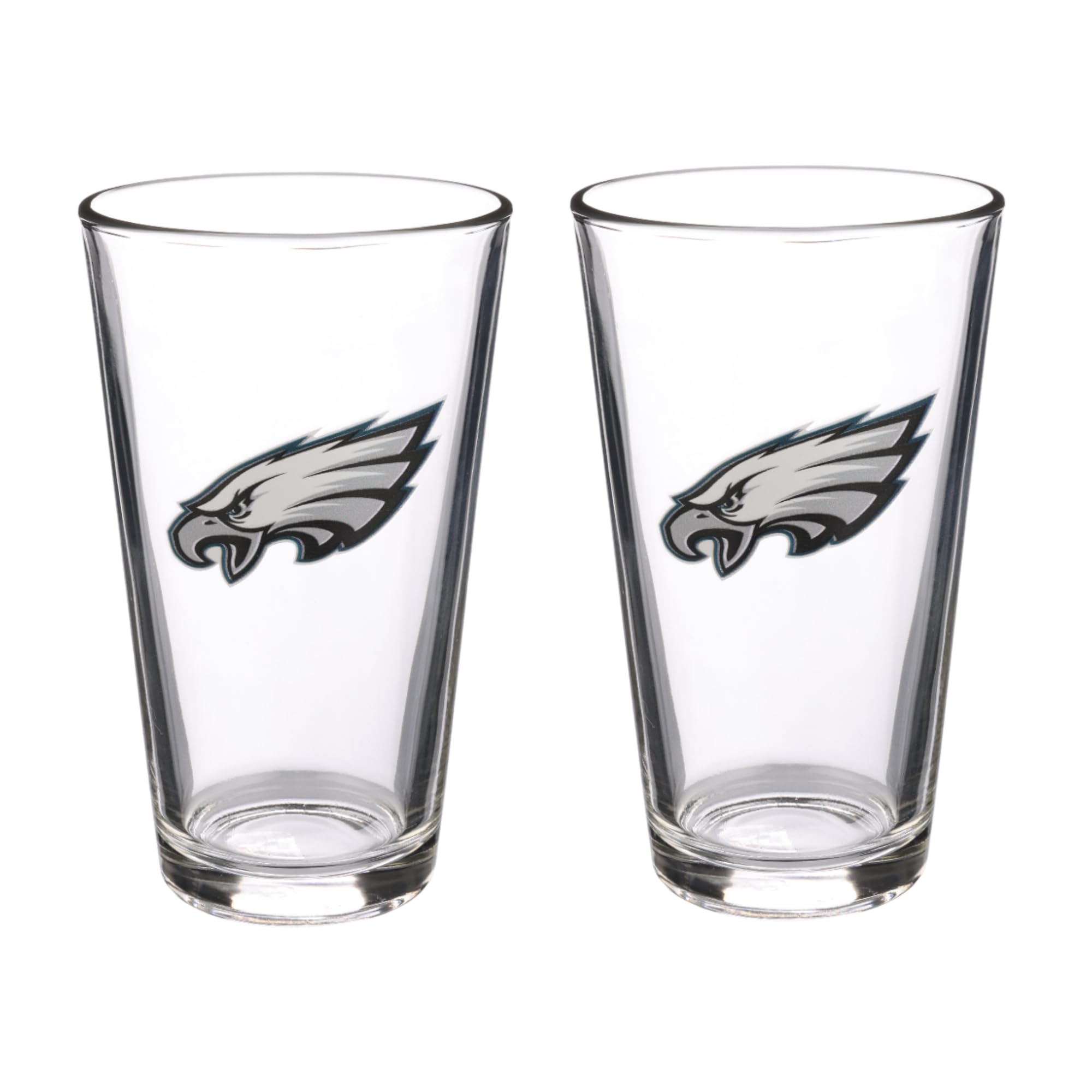 The Memory Company Officially Licensed 2-Pack Glass Beer Pint, Philadelphia Eagles