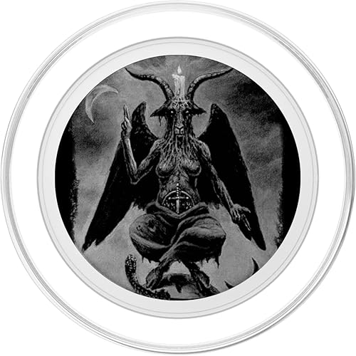 Miniatura 8 de Baphomet Occult Satanic Gothic Satan Goat Head 666 Tattoo PopSockets Standard PopGrip