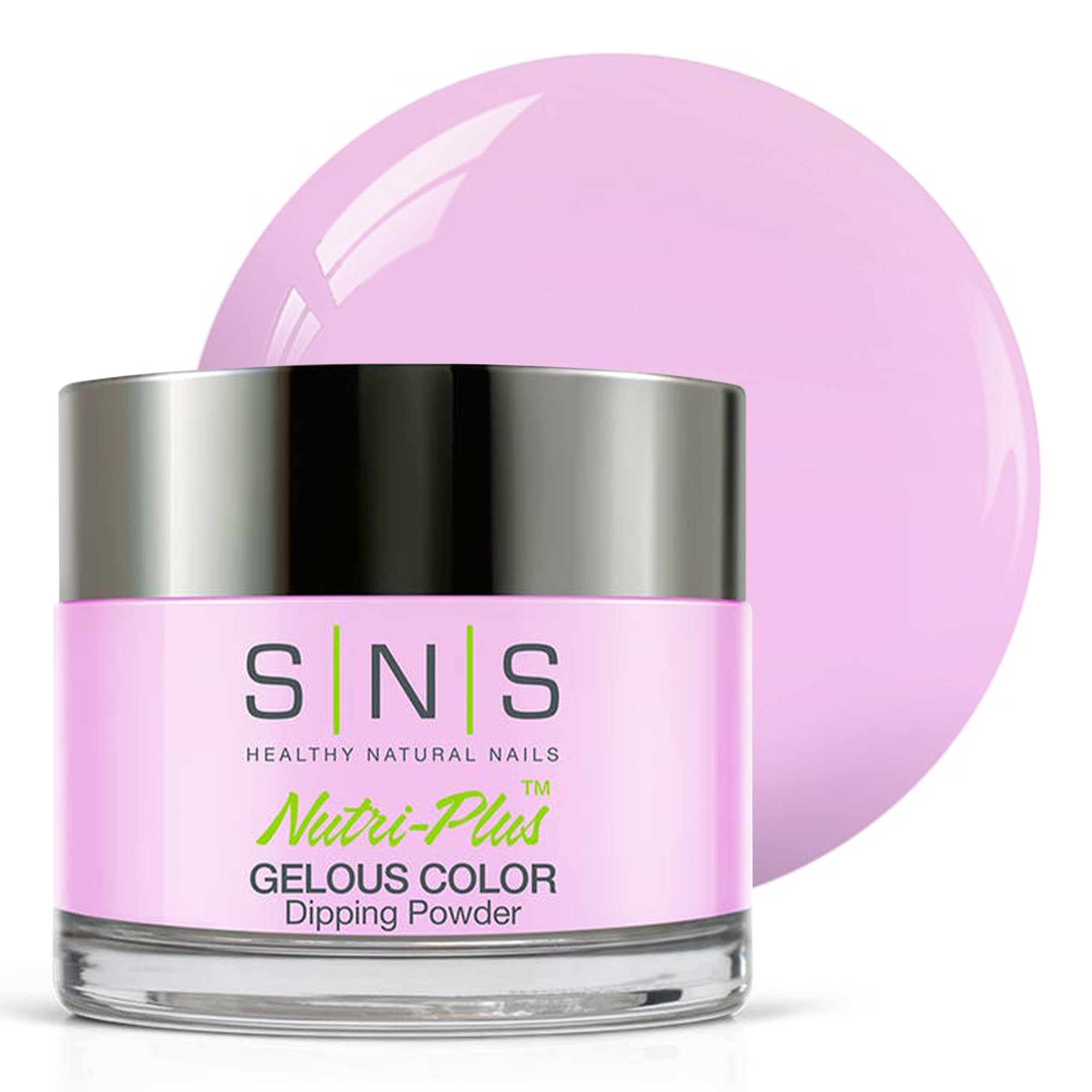 SNS Nail Dip Powder, Gelous Color Dipping Powder - Audrey (Pink/Pastel, Cream) - Long-Lasting Dip Nail Color Lasts 14 Days - Low-Odor & No UV Lamp