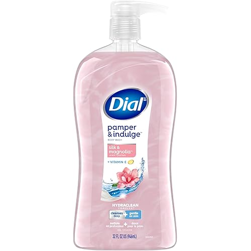 Dial Body Wash, Pamper & Indulge, Silk & Magnolia, 32 fl oz