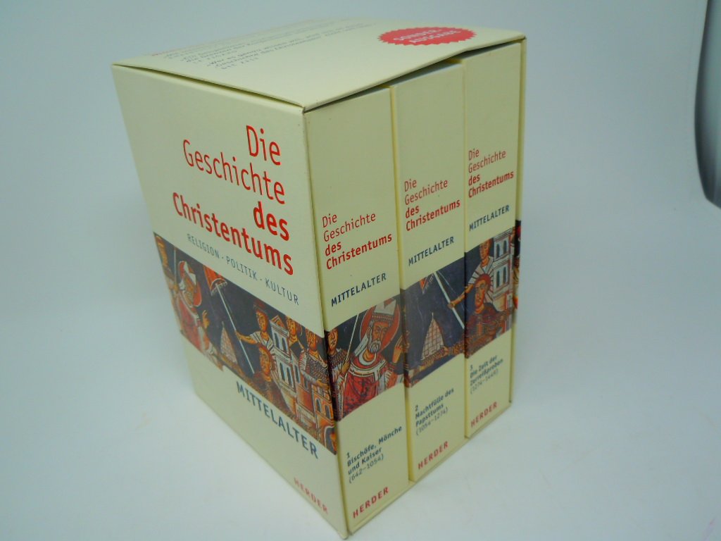 Die Geschichte des Christentums - Religion Politik Kultur: Mittelalter. Band 1: Bischöfe, Mönche und Kaiser (642-1054);Band 2: Machtfülle des ... 3: Die Zeit der Zerreißproben (1274-1449)