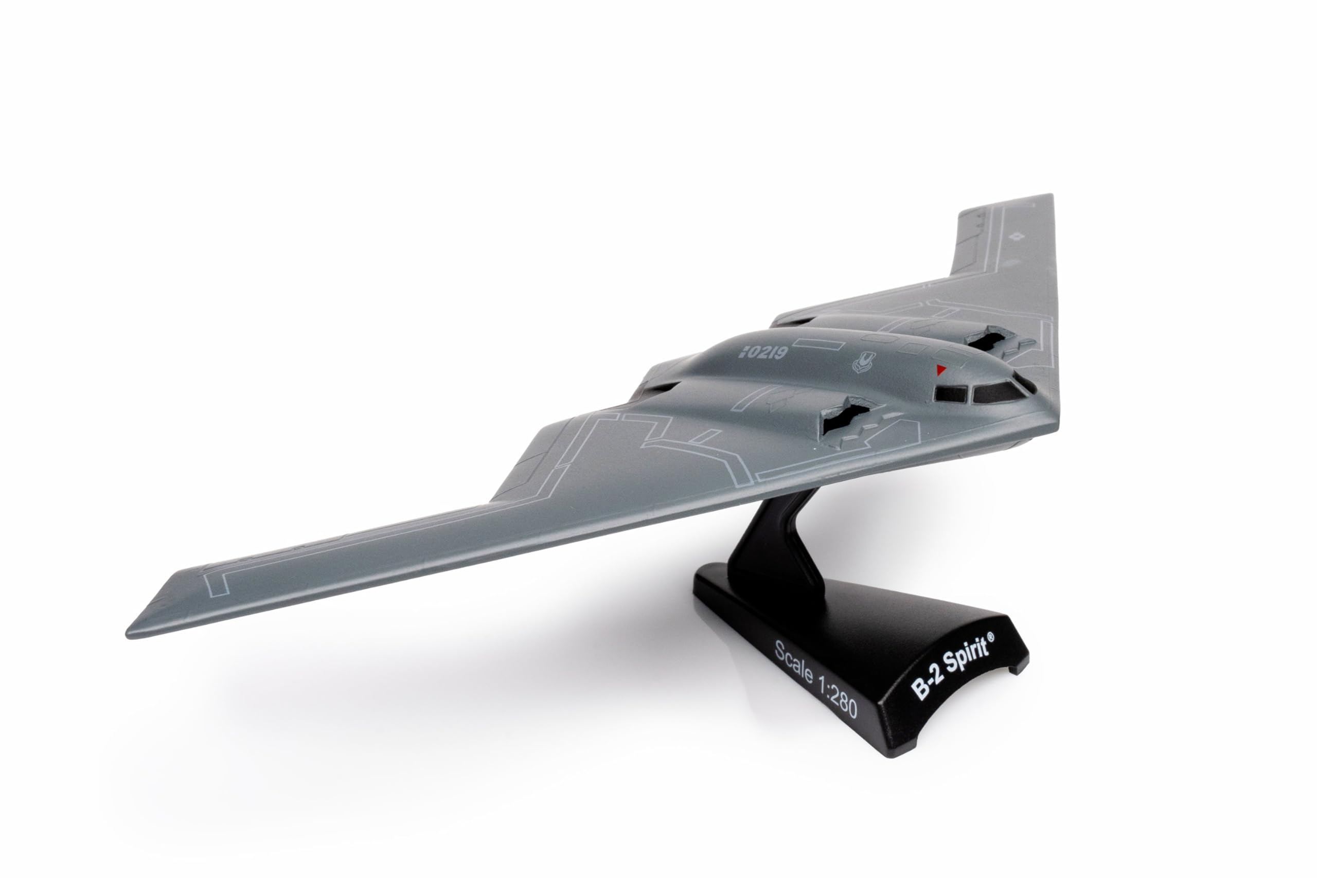 Daron Worldwide Trading B-2 Spirit Vehicle (1:280 Scale), Gray, unisex-children