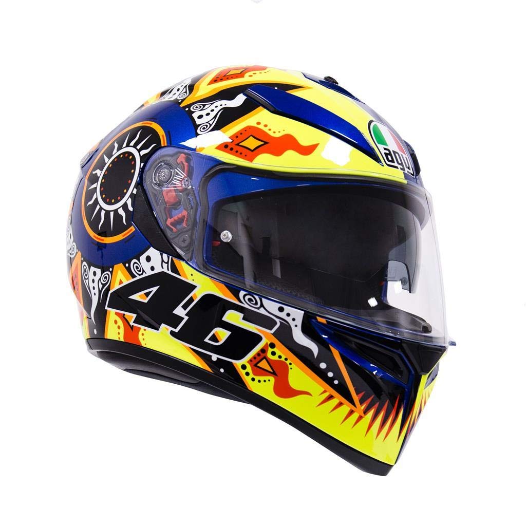 Agv K3 Sv Rossi 2002 Rossi Motorcycle Helmet | Desertcart Cayman Islands