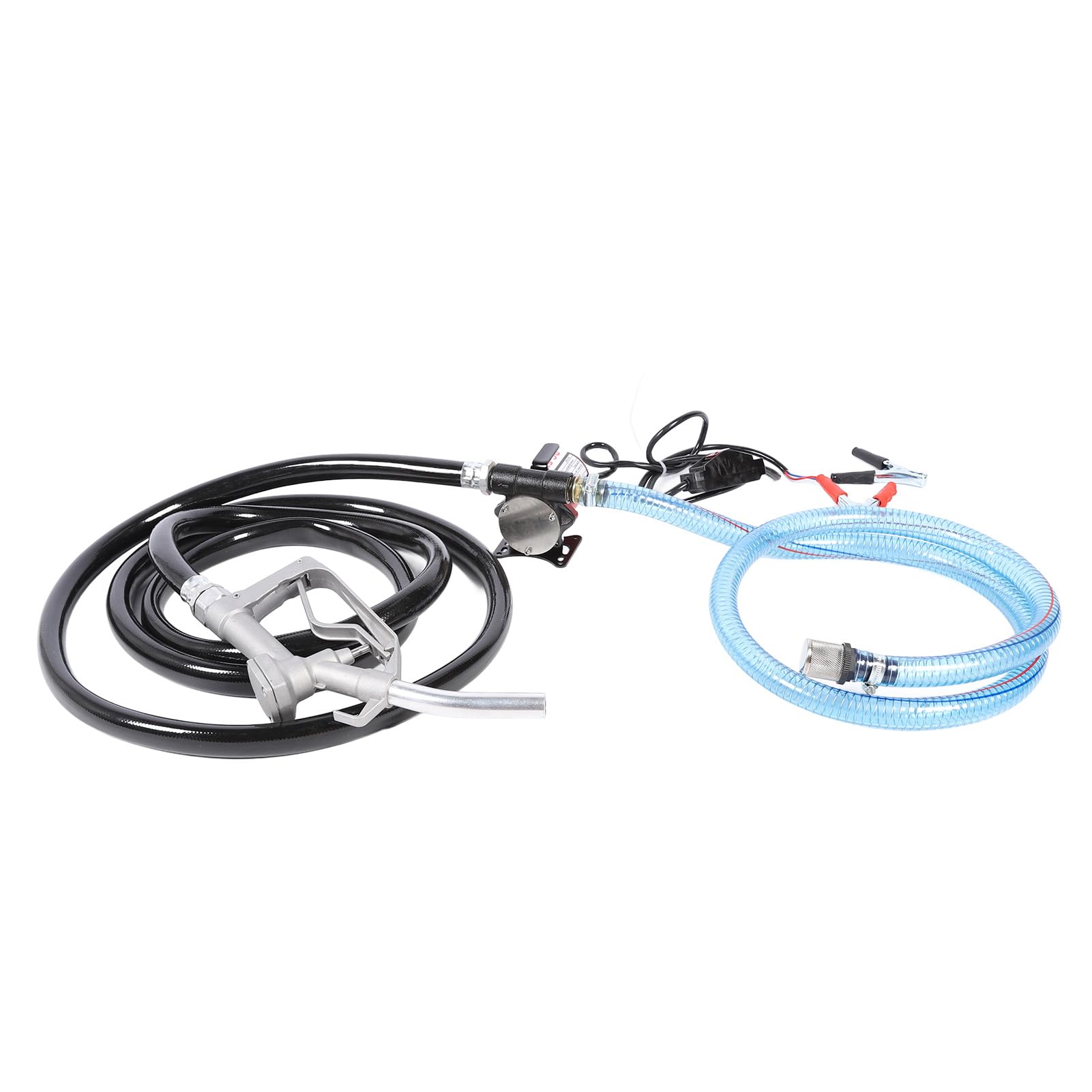 Bomba de Aceite de Auto Cebado, Bomba de Aceite Eléctrica de 12 V con Interruptor, Bomba de Transferencia de Auto Cebado, Bomba de Aceite Eficiente Compacta con Interruptor,
