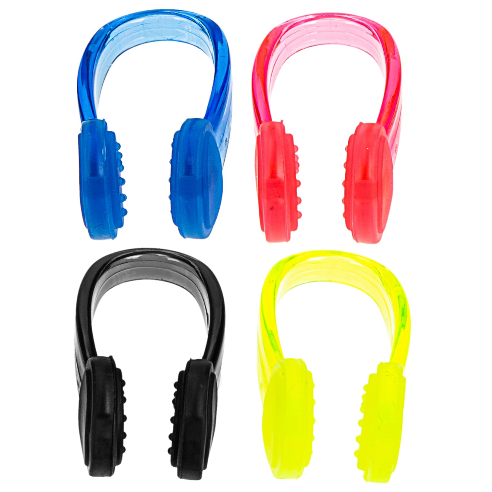 UPKOCH 2sets Nose Clips for Swimming Soft Nose Plugs Comfortable Swim Accessory Portable Sports Includes and Colors 4pcs*2