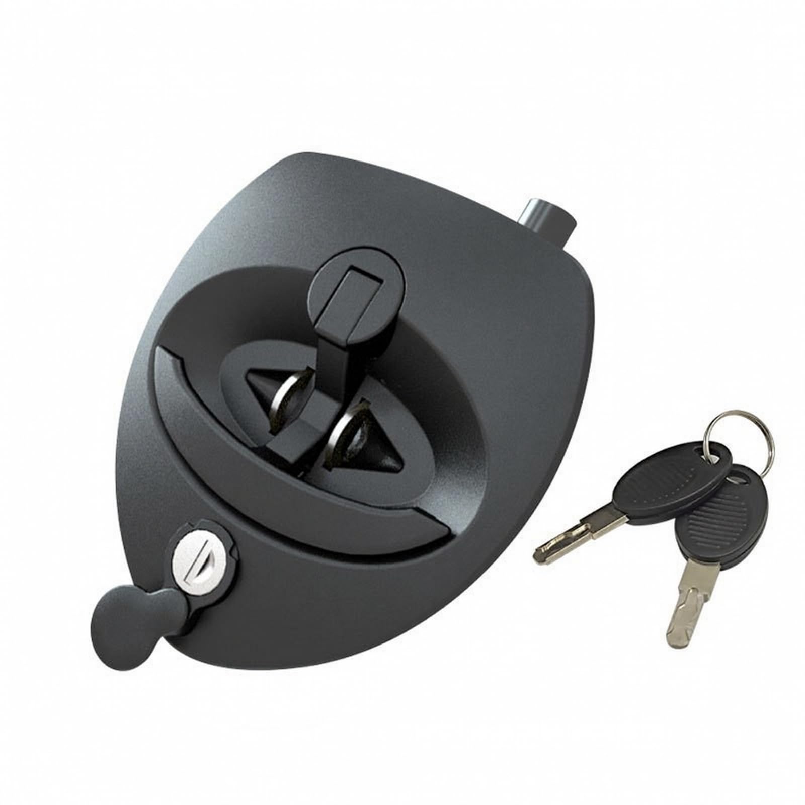 kompakt T-Griff-Schloss mit Schlüssel | Türschloss, für Schaltschrank, besitzer, BSS831-1B