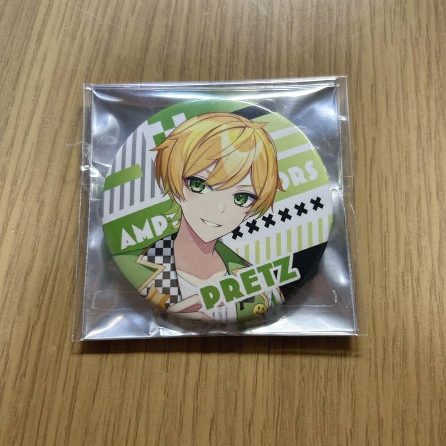 ぷりっつ缶バッジ Amazon.co.jp: AMPTAK×COLORS NewYear グッズ ぷりっつ 缶バッジ