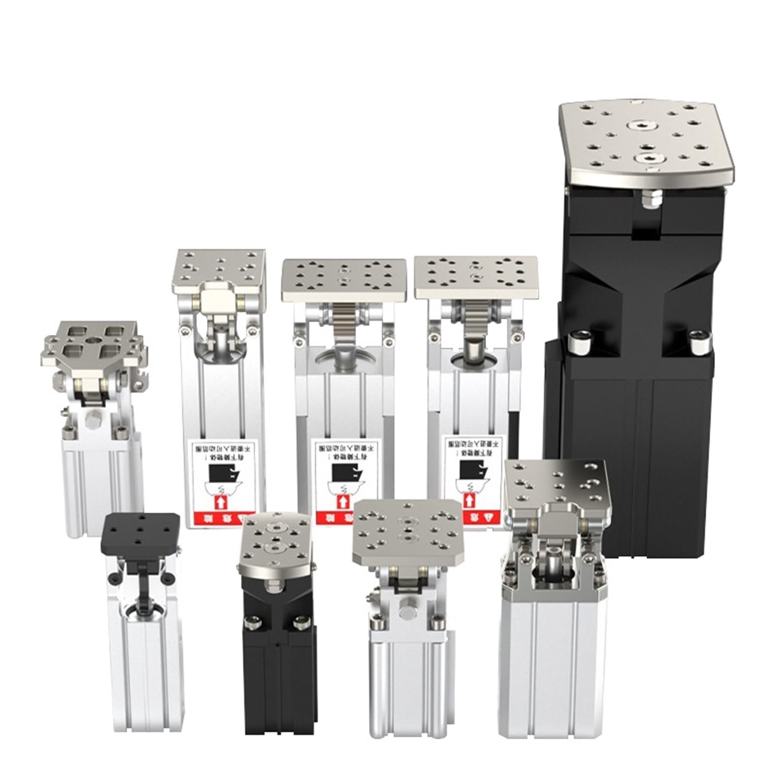 Vérin rotatif pneumatique HC-3240L à charnière latérale robuste