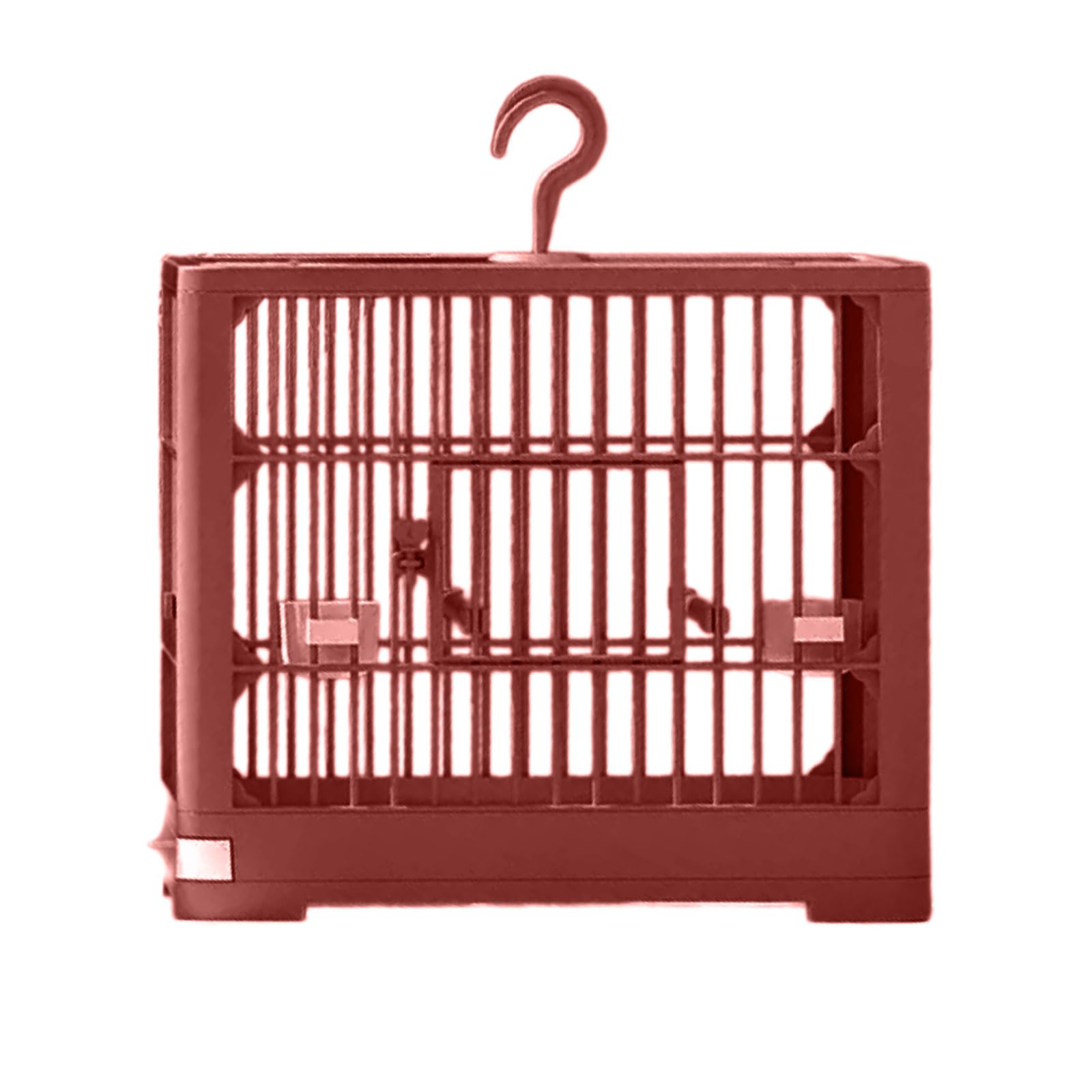 Eleganter Vogelkäfig mit geräumigem Platz, großer Vogelkäfig für Gesundheit, belüftetes Haus mit stehender Sitzstange, Vogelzubehör
