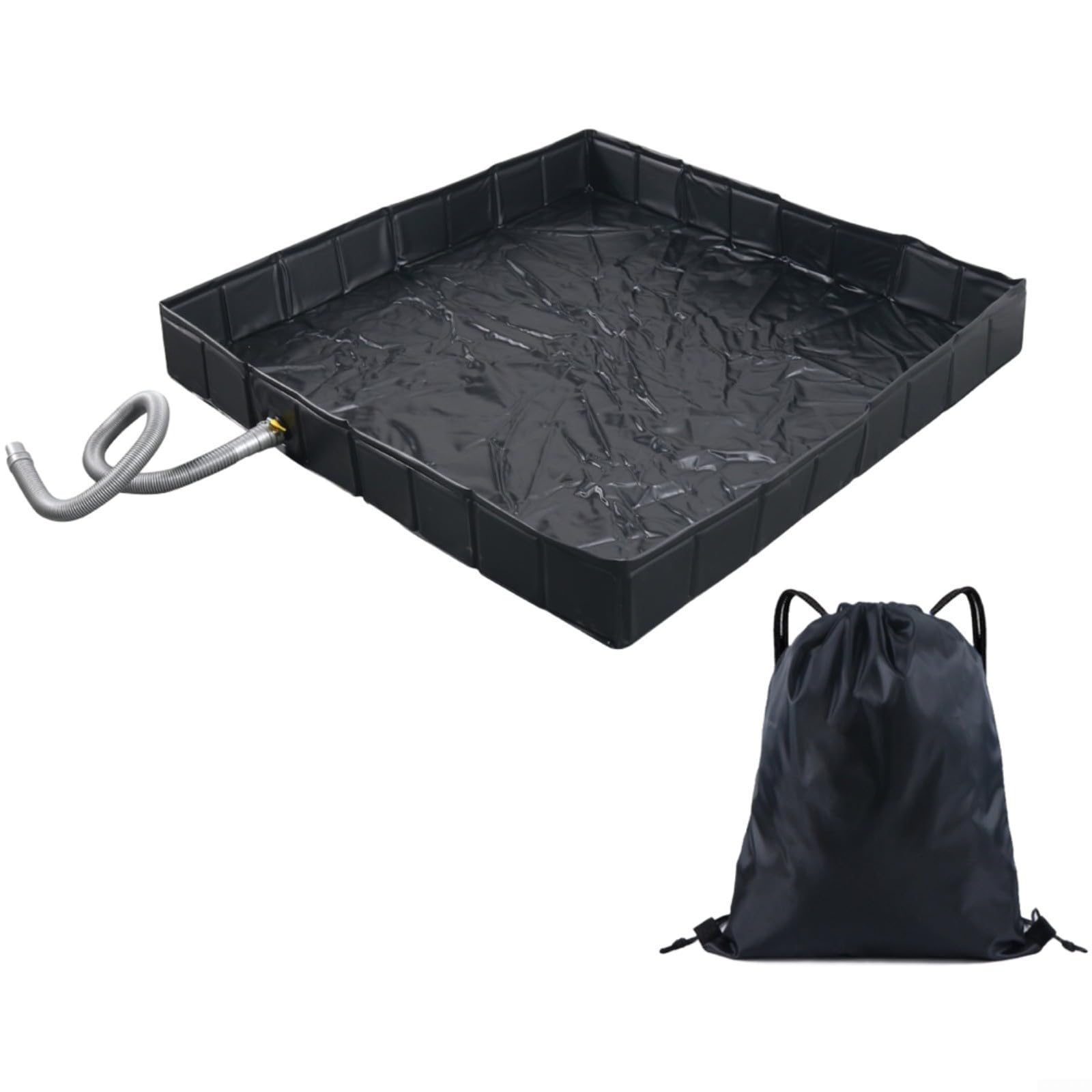 Plato de ducha plegable Camping RV PVC