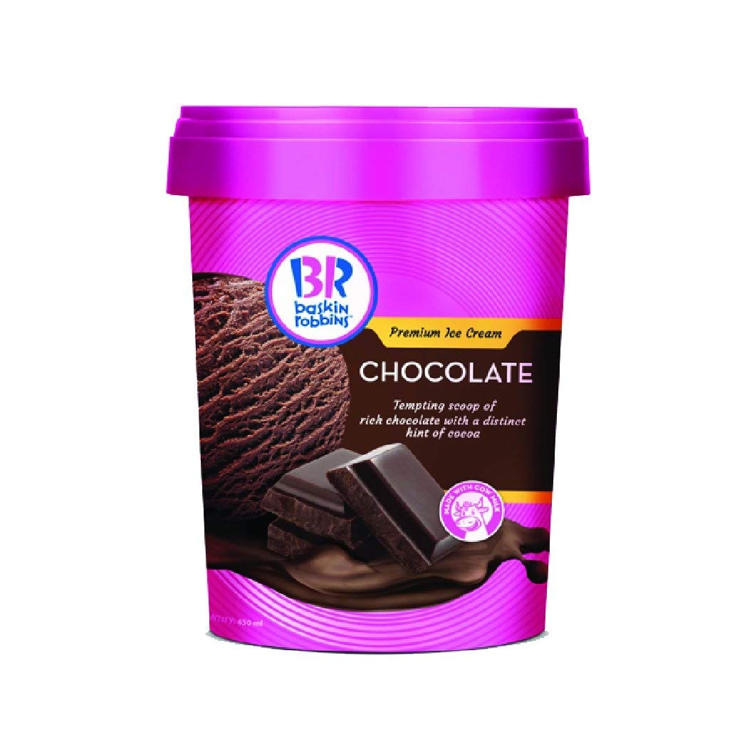 Baskin Robbins Ice Cream Chocolate, 450ml Amazon.in Grocery