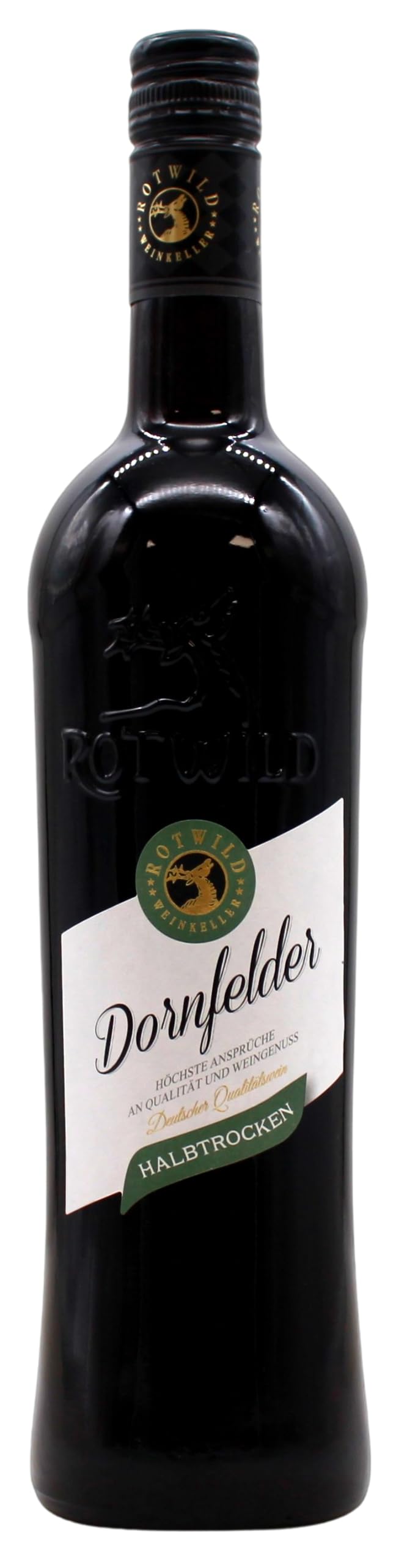 Rotwild Dornfelder Qualitätswein halbtrocken (1 x 0.75 l)