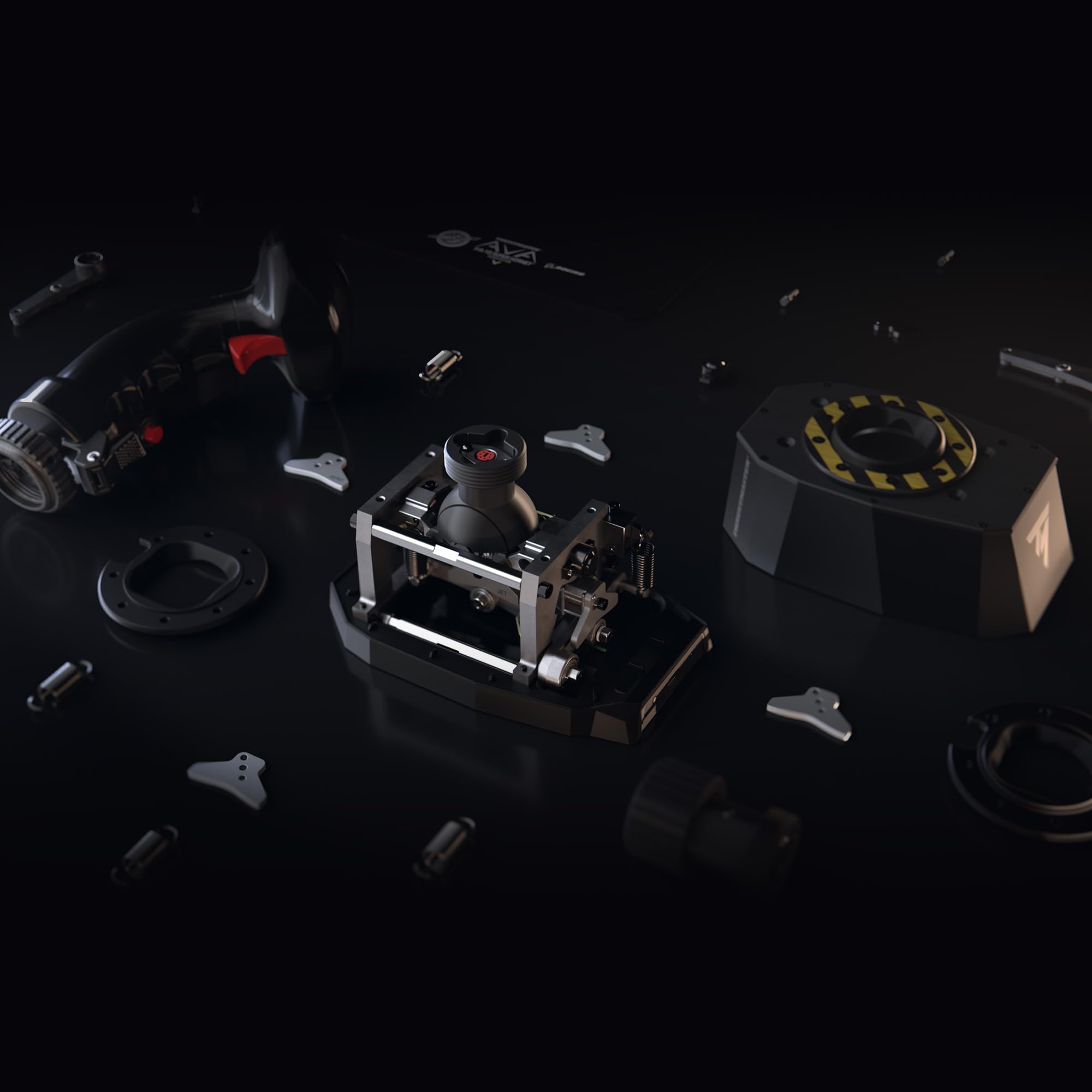 Thrustmaster AVA F/A-18 Super Hornet Flightstick modulare Basis für PC Flugsimulations-Joystick