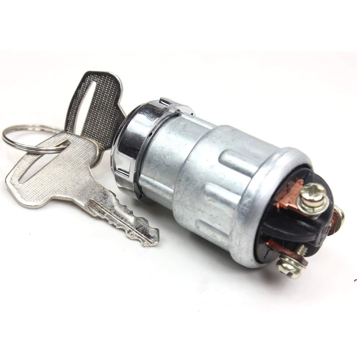 3-Pin Ignition Switch Key For 110cc 125cc 150cc 250cc Go Karts - Fits Roketa, SunL, KinRoad & More