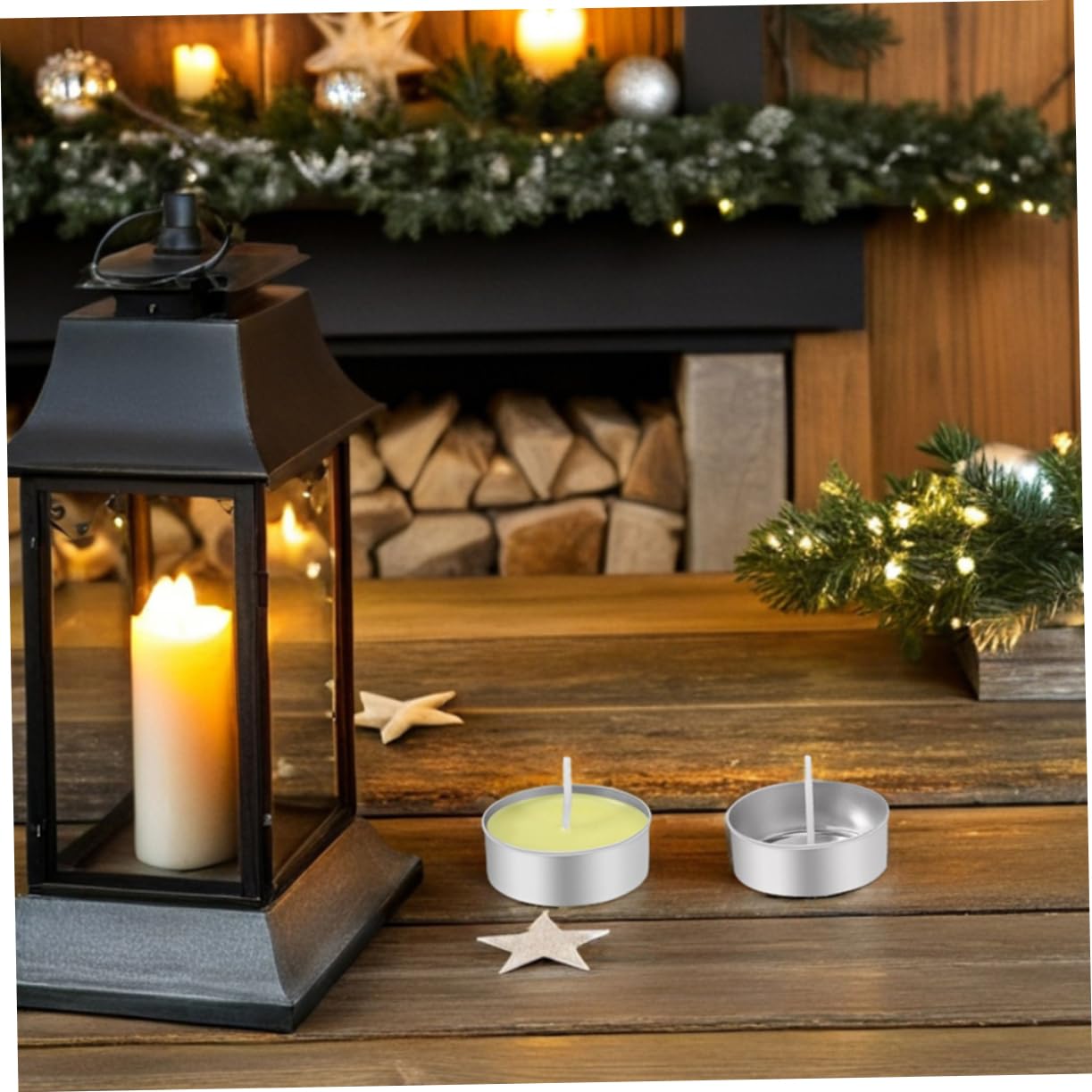 Angoily Tazze Di Alluminio Per Candele Portacandele Per Lumini Da Tè Set Di Stoppini Per Candele Forniture Per Fabbricazione Di Piccole Tazze in Alluminio Per Da Tè in