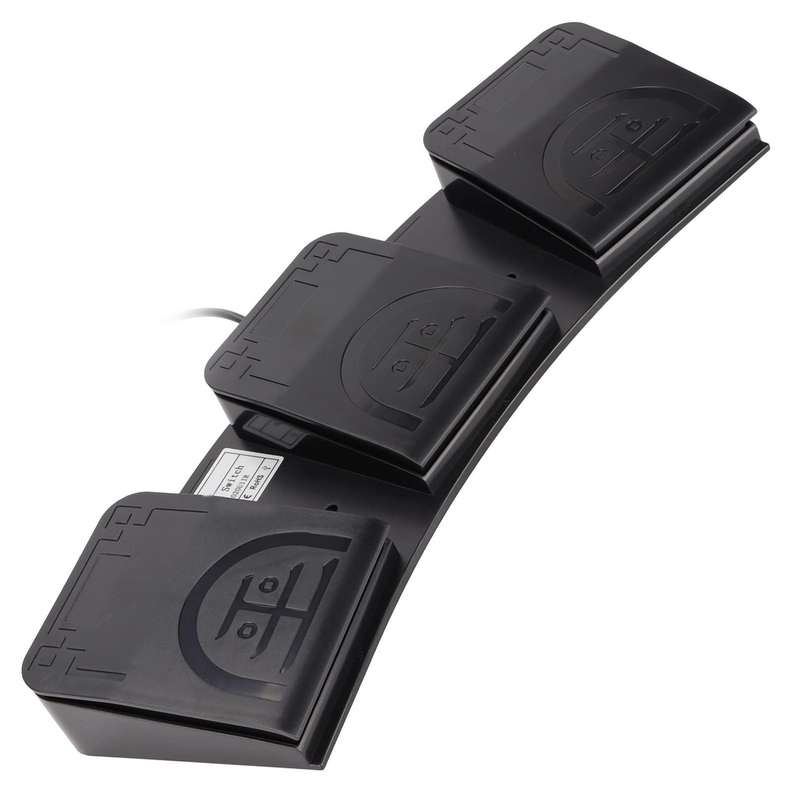 Bewinner Przełącznik Nożny USB Wielofunkcyjny Ergonomiczny Łatwa