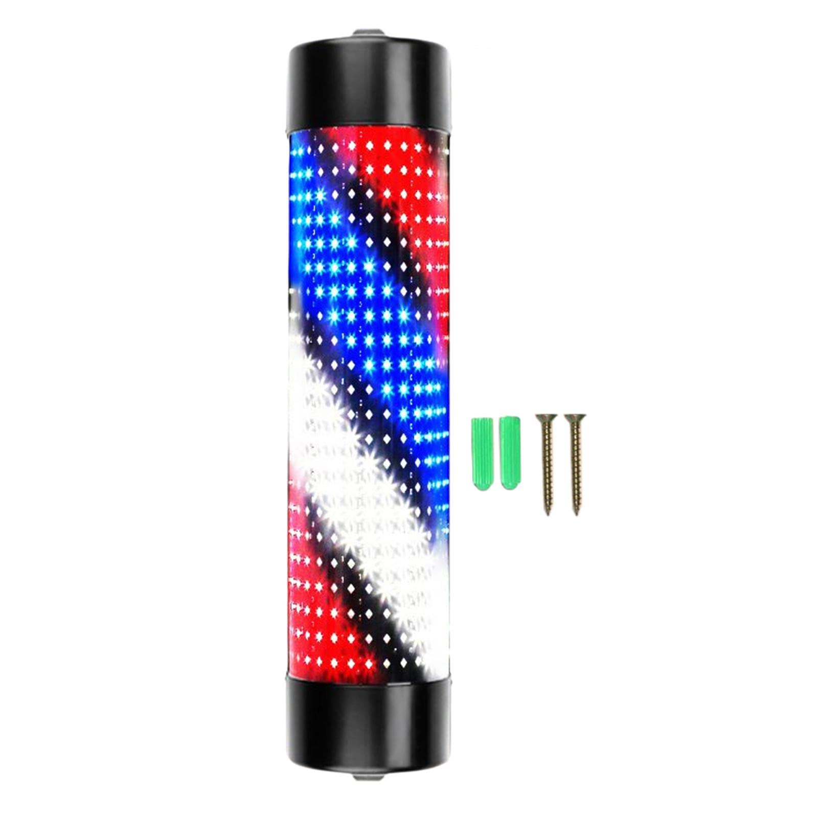 CALANDIS™ Barber Shop Pole Rotating Light Lighting Hairdressing LED Stripes Lights 15cmx65cm Black | Salon & Spa Supplies | Salon & Spa Equipment-image-15
