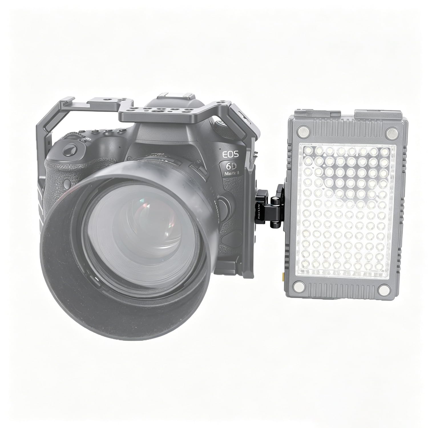 NICEYRIG Mini składany adapter do montażu uchylnego 180° z bolcami ustalającymi Ar-ri do monitora/akumulatora/transmisji bezprzewodowej ze śrubami ustalającymi 3/8-16 Ar-ri (nośność: 0,5 kg)