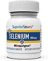 Vista 4 de Superior Source Suplementos nutricionales de selenio, 200 mcg, 60