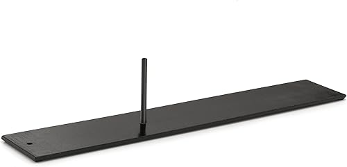 Good Directions 402LG Weathervane Americana, base de manto de 12 pulgada, se adapta a varillas de 12 pulgada, color negro