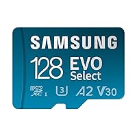 Samsung Memorie EVO Select Scheda MicroSD da 128GB, UHS-I U3
