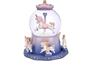 Enchanting Unicorn Carousel with Symphony of Lights and Melodies