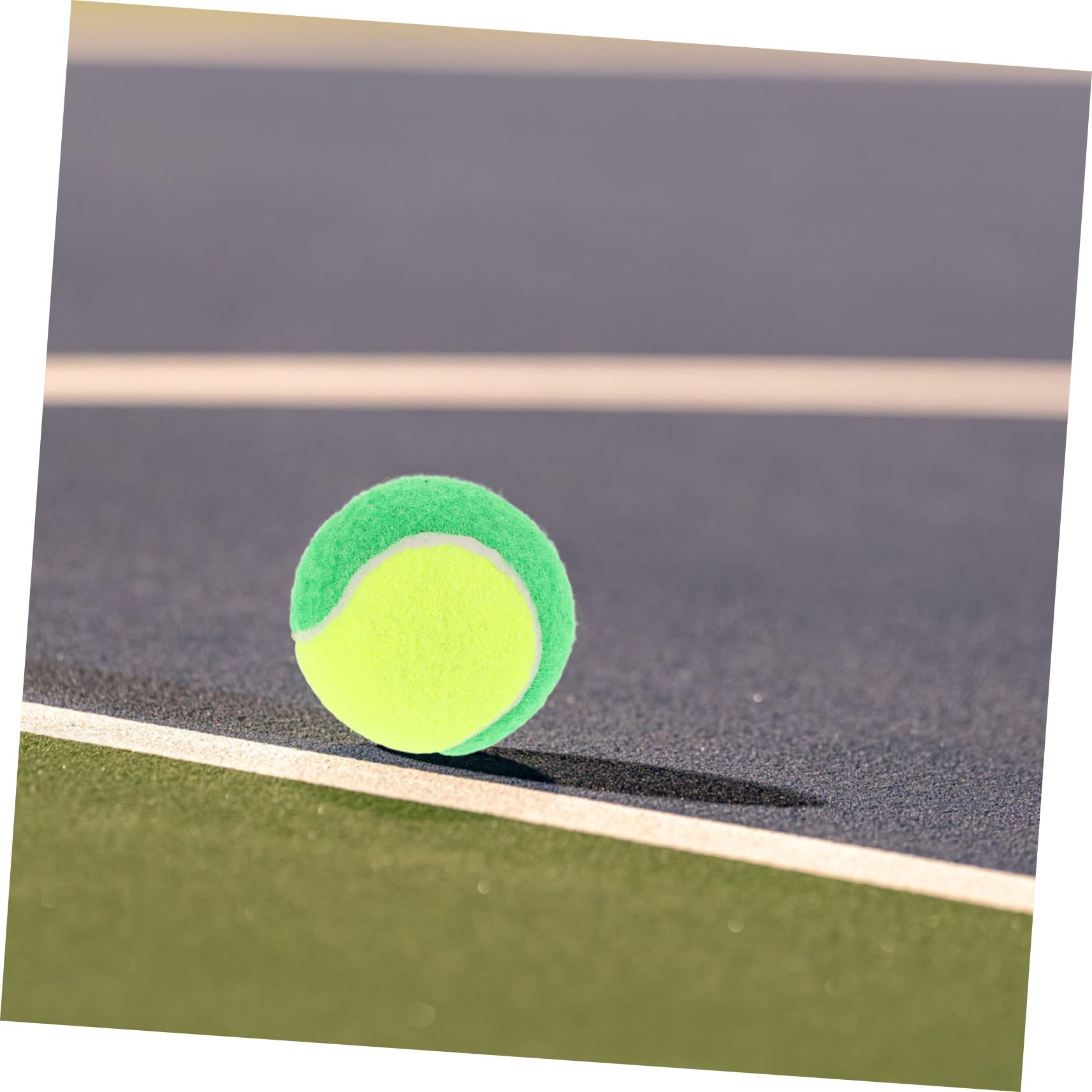 BESPORTBLE 20 Pièces Lot de Balles de Tennis pour Chiens Jouets Entraînement Interactifs pour Chiens Balles à Mâcher