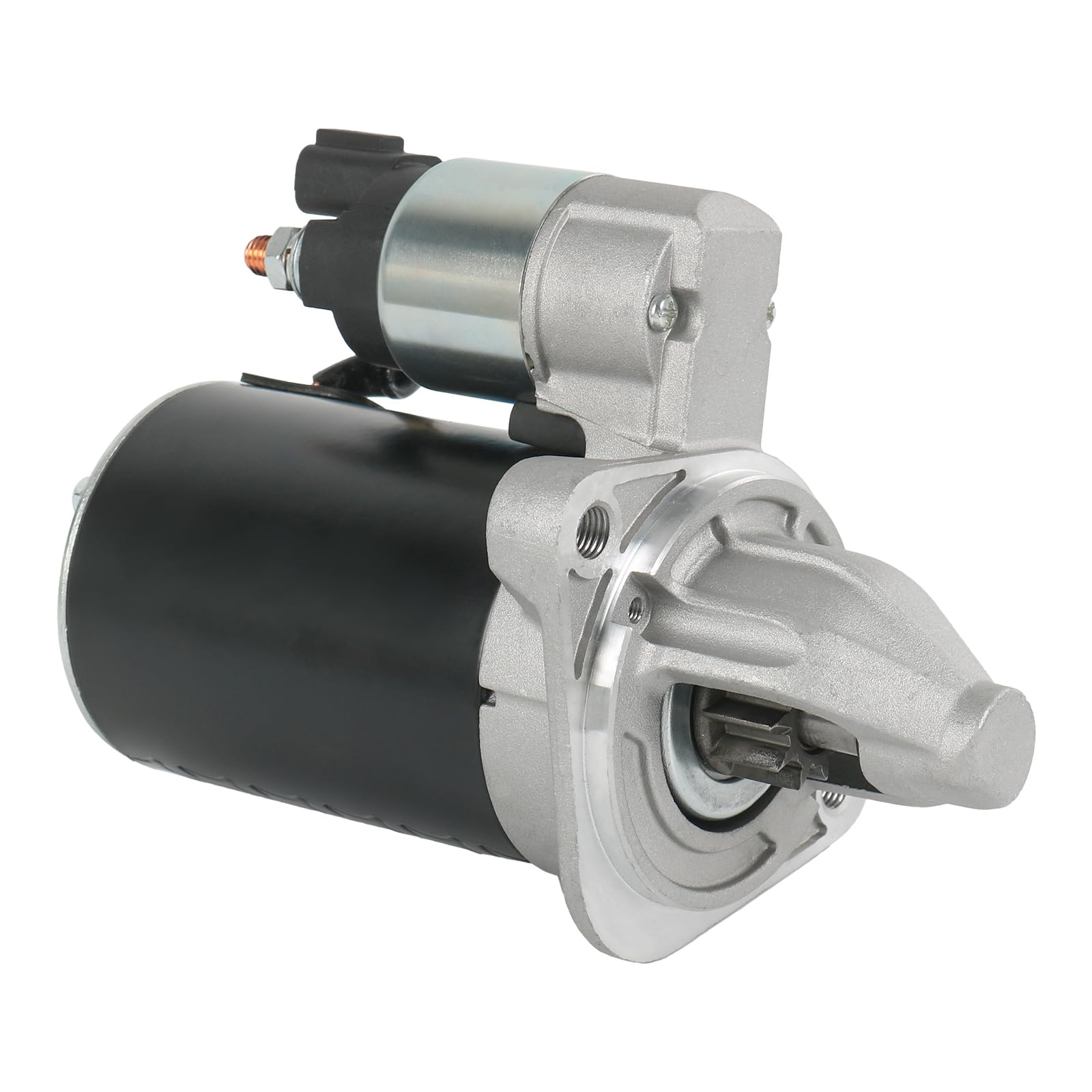 Starter Compatible with Hyundai Accent Veloster Kia Rio Soul 1.6L 2012-2017 12V CW 10 Teeth Starter Replace# 36100-2B102 36100-2B102RU 1201942 108585