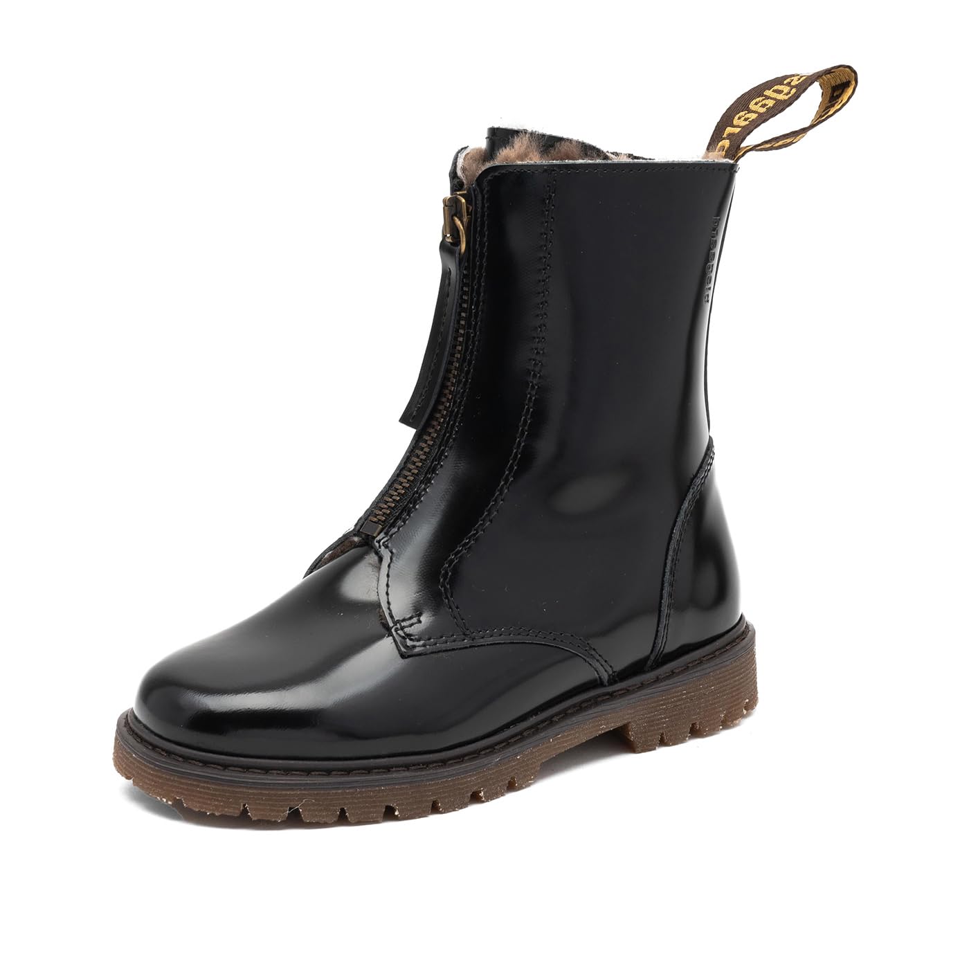 Bottes tendance Bisgaard Nora Lamb en cuir noir pour vos sorties d'hiver