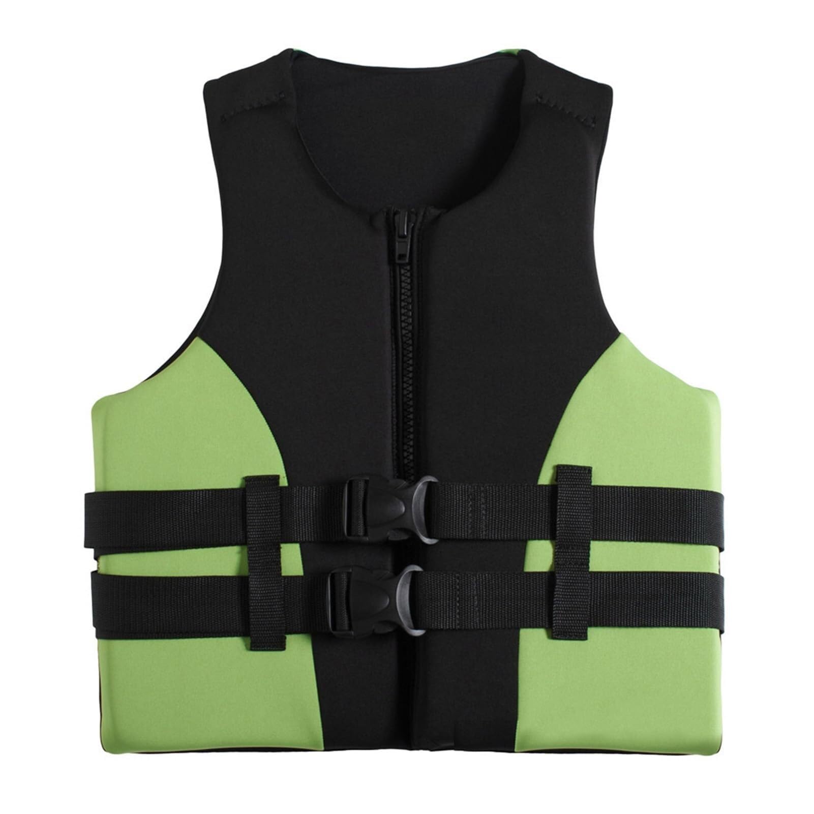 Chaleco Salvavidas for Deportes acuáticos, Chaqueta de natación de Alta flotabilidad, Equipo de Seguridad for jóvenes y Adultos, Ayuda de flotación for Kayak, navegación y Surf.(Green,M)