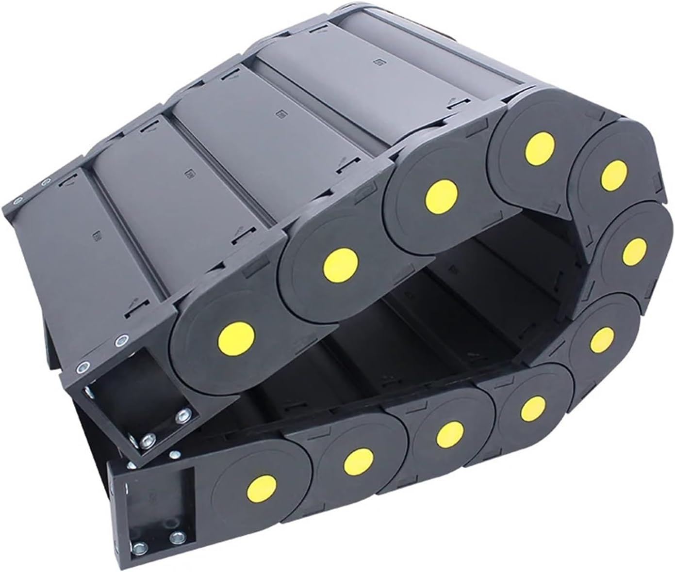 BIRAN 1-Meter Cable Drag Chain. Series of H80F.1.S-Sealing Type Open Both Side(550mm,80x250mm)