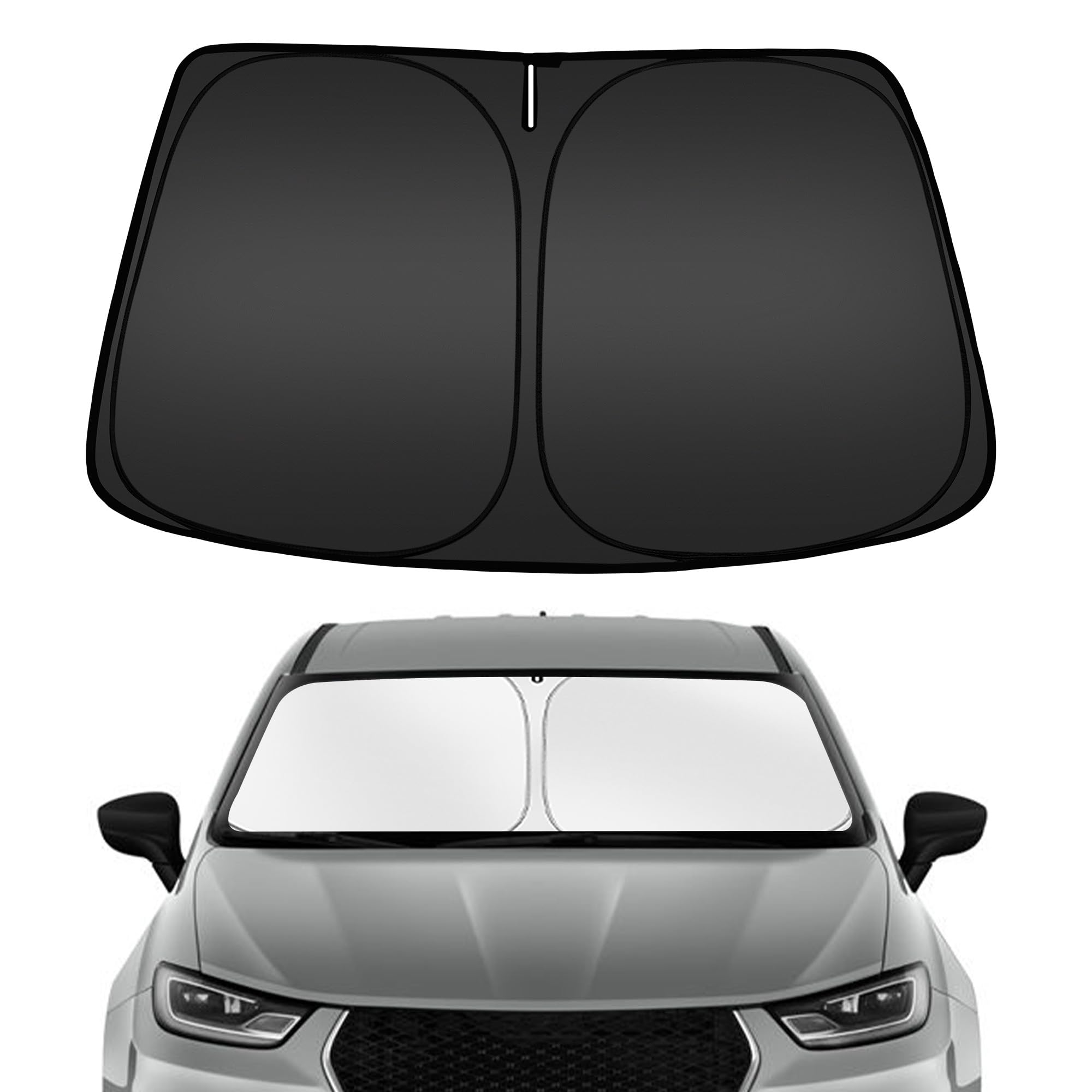 ARISMOTOR Windshield Sun Shade for Chrysler Pacifica Minivan 2017-2026 2027