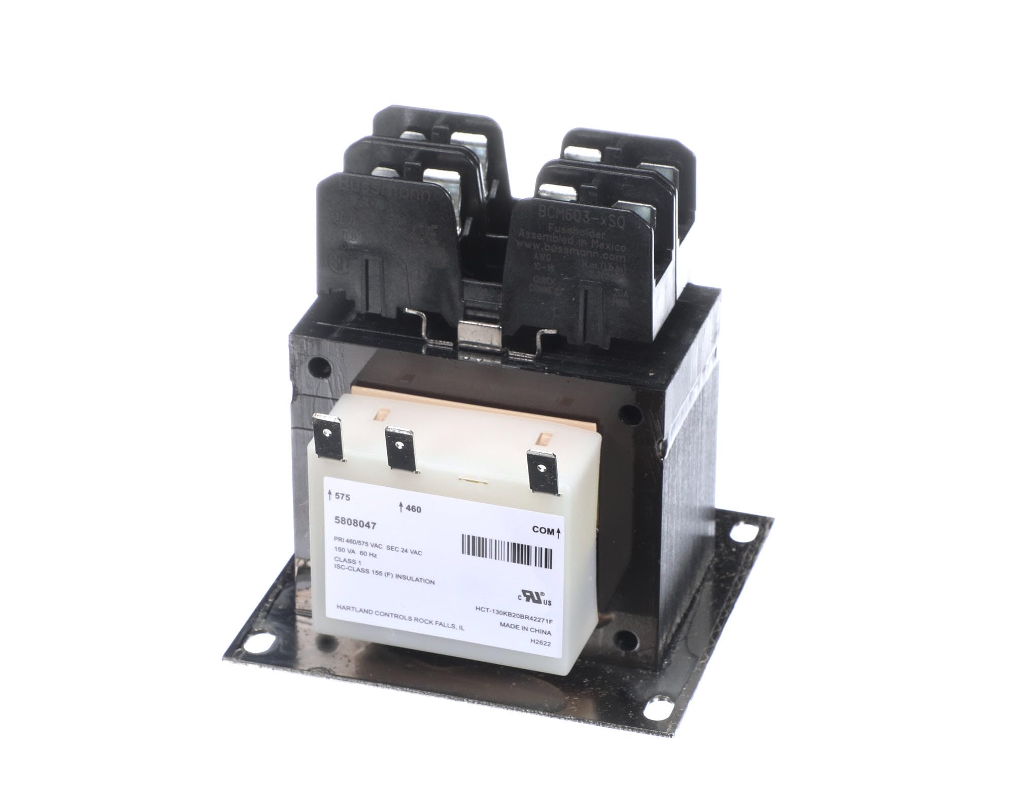 York S1-02552314000 Transfuser, W/Cb, 460/575V, 24V/150Va, 60Hz