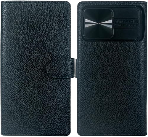 Miniatura 8 de Funda tipo cartera compatible con iPhone 15 Pro Max, magnética, desmontable, de 2 estilos, con ranura para tarjeta y cubierta para cámara, bloqueo