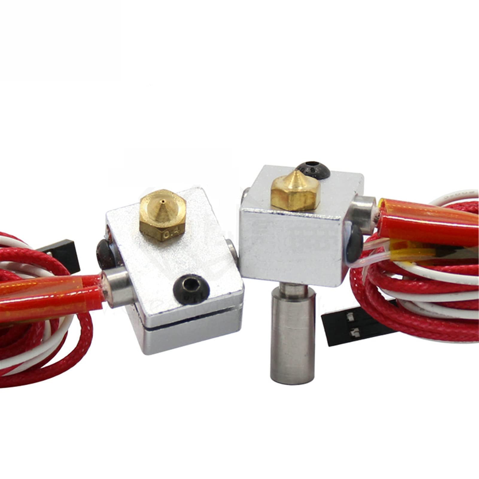 3D-Drucker 2 in 2 Out-Extruder Alles Metall/for 3D-Chimäre Hotend Kit Multi-Extrusion V6 Dual Extruder 0,4mm / 1,75 mm Teil