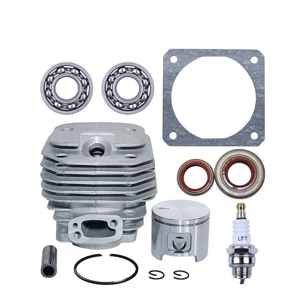 Kit cylindre-piston 48 mm pour tronçonneuse 61 268 272 avec joint bougie et roulement