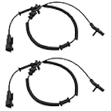 Vkinman 2Pcs 7L3Z2C204A Front ABS Wheel Speed Sensor, Driver and Passenger Side ABS Wheel Speed Sensor Replacement for Ram 1500 2013-2018, 1500 Classic 2019 2020 Replace 68267297AA 68170065AB