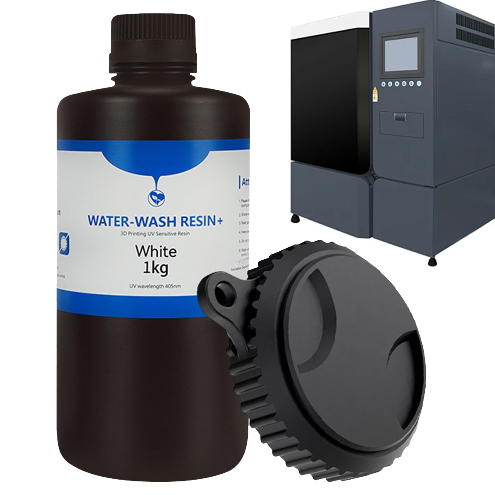 Resina lavable al agua, resina de impresora lavable con agua, líquido de impresora de resina, resina de curado rápido UV, resina de impresión de alta precisión, resina de alta precisión y resina