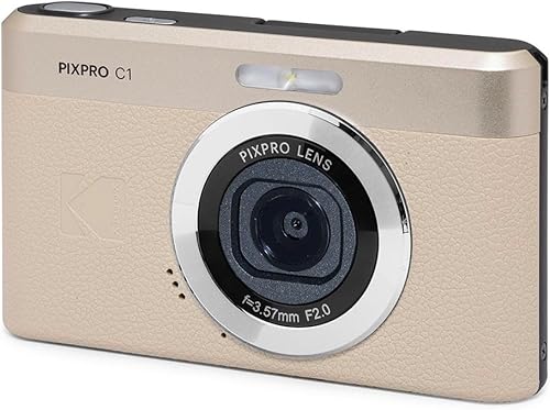 Miniatura 4 de Kodak PIXPRO - Cámara digital con zoom compatible con C1, punto y disparo compacto de 13 MP con pantalla abatible LCD de 2.8 pulgadas de inclinación