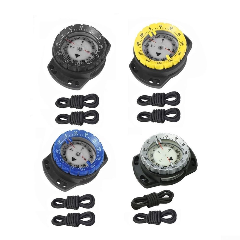 Supporto da polso per bussola, impermeabile e luminoso, 50 m
