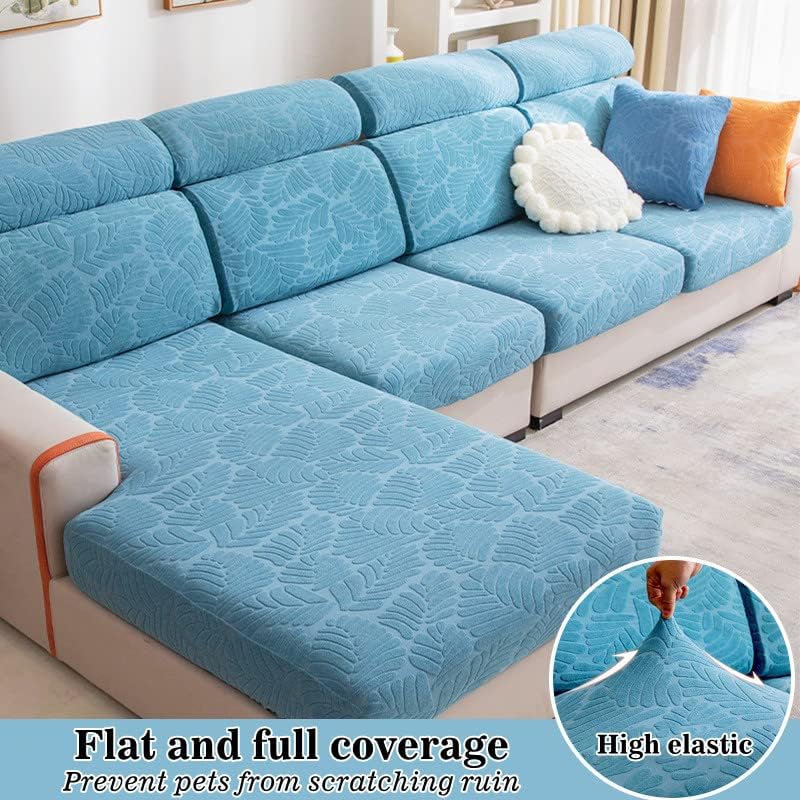 Miniatura 3 de Funda universal resistente al desgaste, funda de cojín de sofá de 360, resistente a las manchas, de alta elasticidad, elástico y protector de