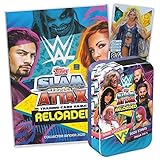 Slam Attax 13 Reloaded 2020 Reloaded Slam Attax 13 2020 - Sammelalbum + Mega-Tin 3 + XXL-Karte Charlotte Flair™