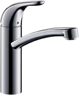 hansgrohe Focus E kitchen tap with 360° swiv...,