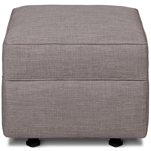 Miniatura 6 de NAMESAKE Willa/Alden - Otomana deslizante en tweed gris, certificado Greenguard Gold