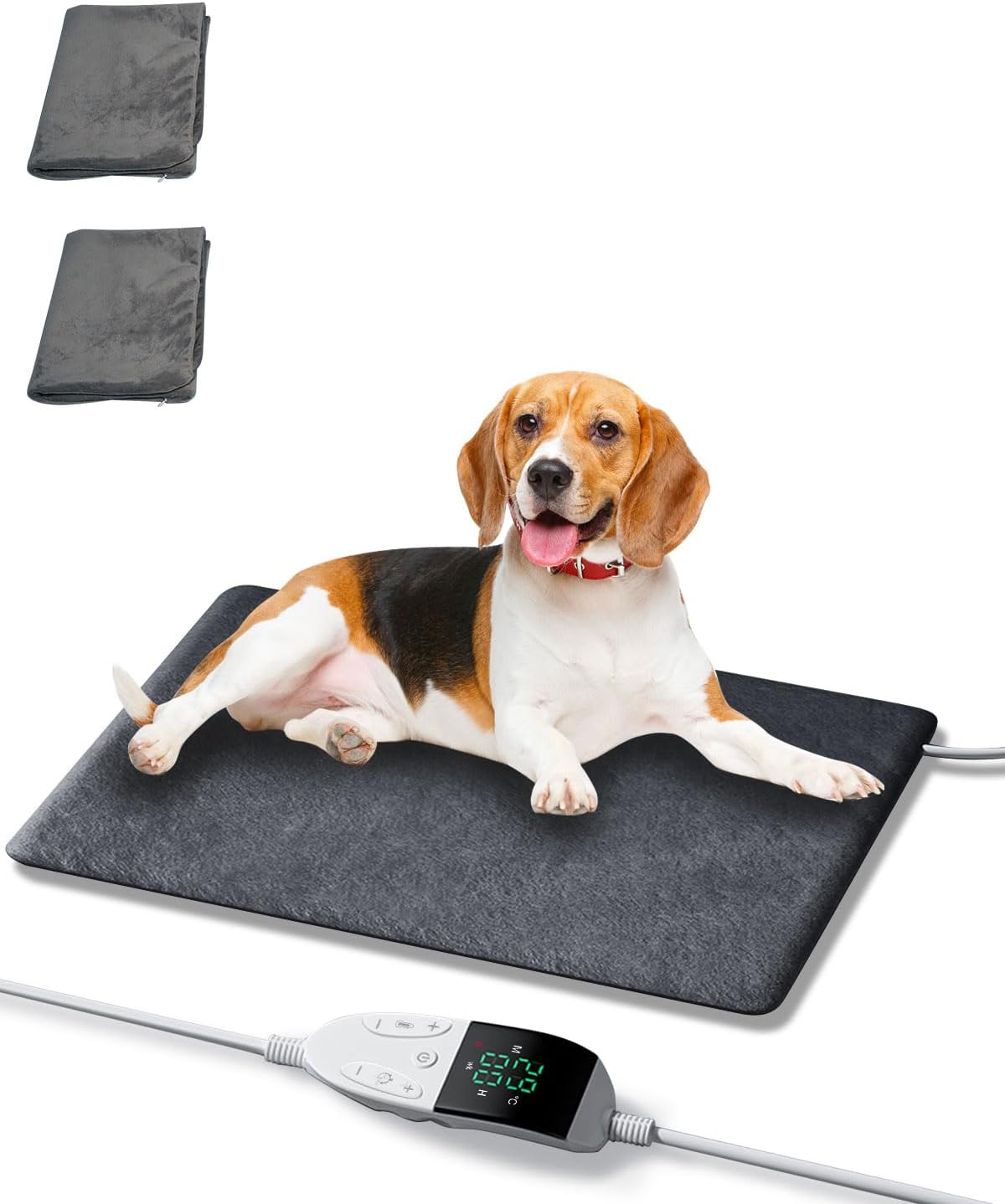ESMARTER Pet Heating Pad, 45 * 60cm Electric Heating Pad, 9 Adjustable