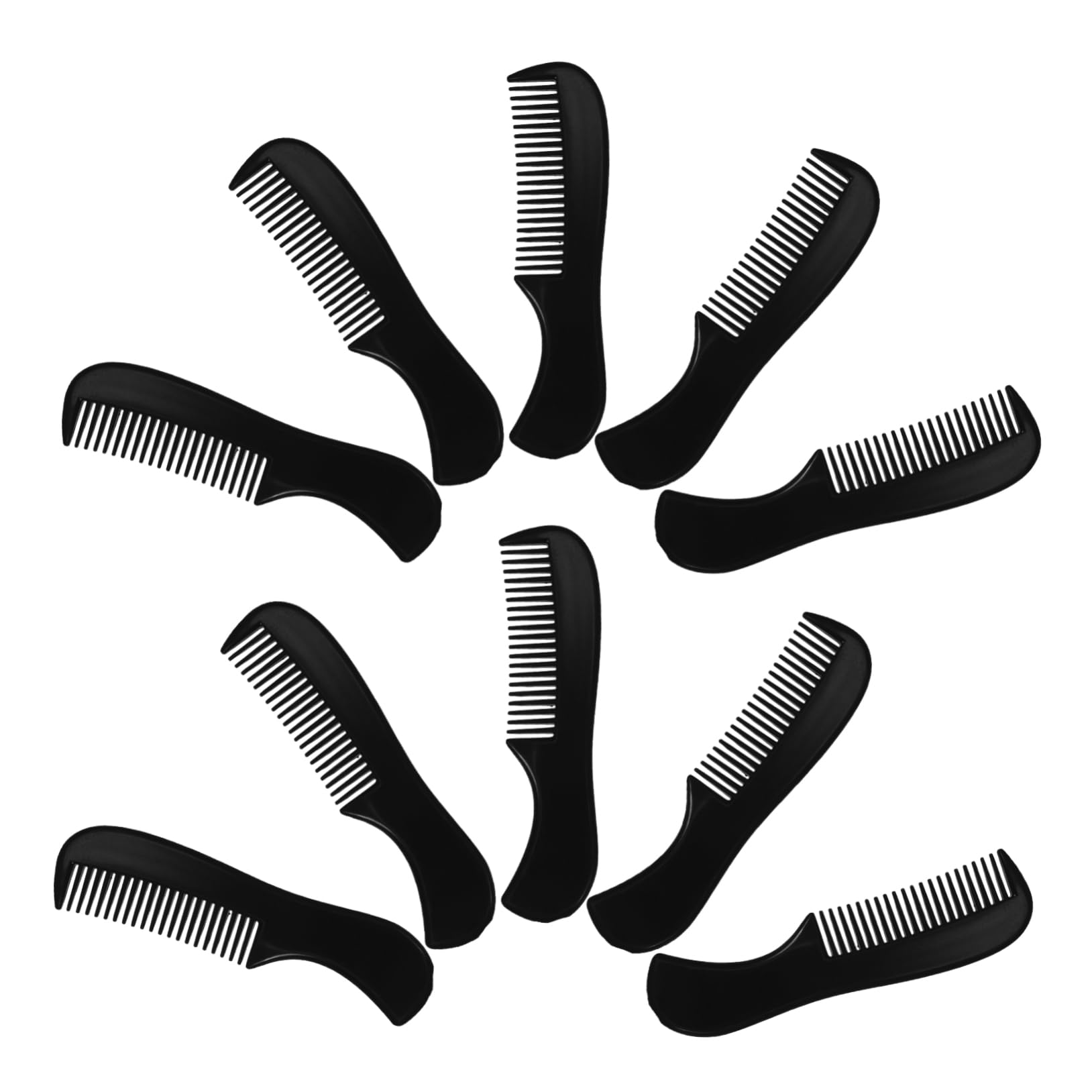 minkissy 50 Pz pettine per barba pettine compatto pettini per da uomo multiuso pettini per barba per da donna per uomo da plastica