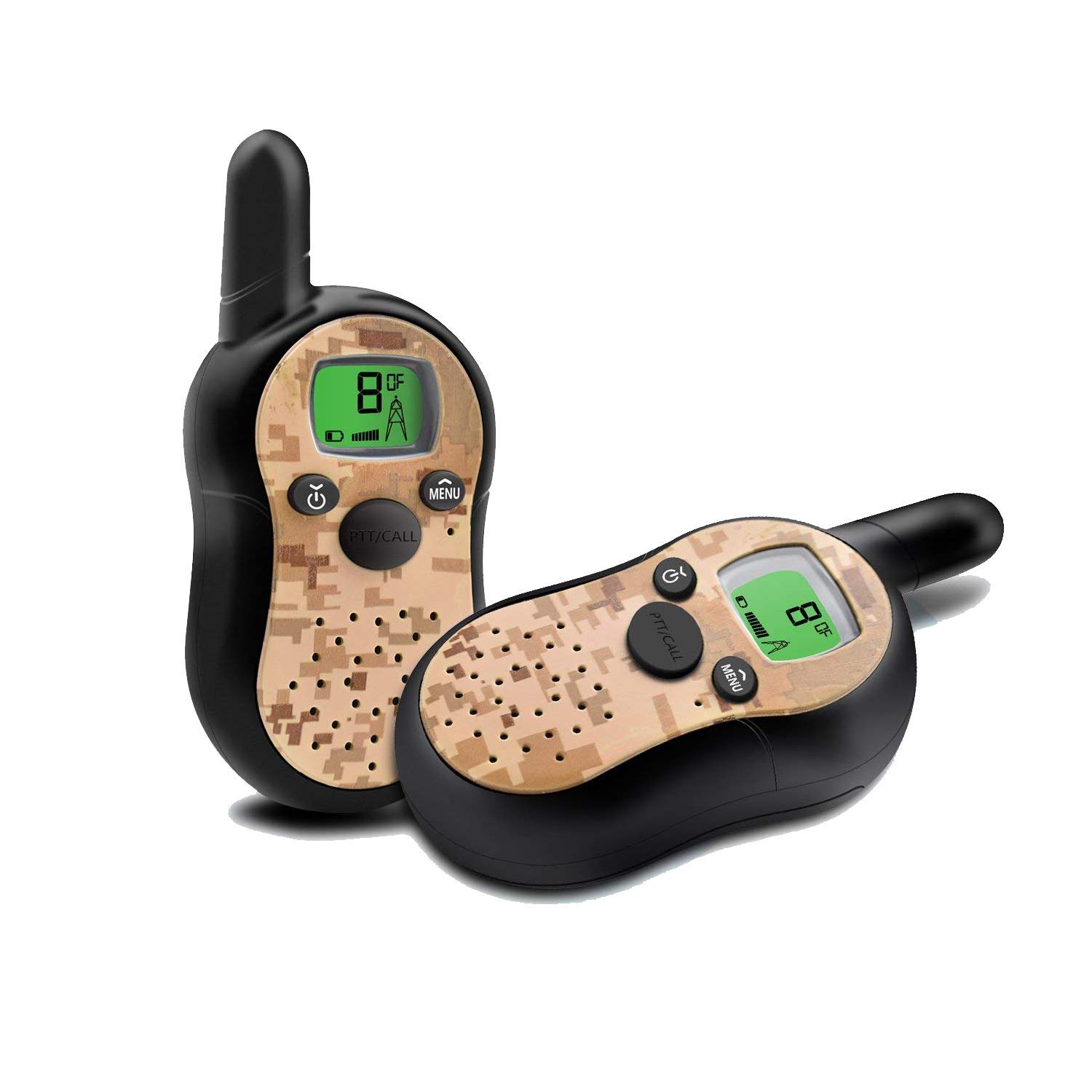 Walkie Talkies for Kids Gifts,Kids' Walkie Talkies Outdoor Long Range, Birthday Gifts Present Toys for 4 5 6 7 8 Year Old Boys, Stocking Stuffers Pretend Camping Set for Kids Boys