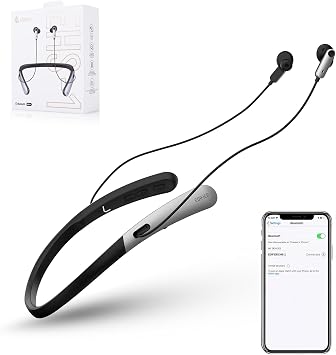Edifier OTC Bluetooth Hearing Aids & Neckband Headphones for Adults, 2-in-1