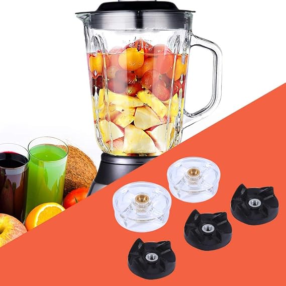 Replacement Gear Blender Magic Bullet Spares 2 Base Gears 3 Blade Gears Replacement Spare Parts for 250W Magic Bullet Blenders Juicer Mixer